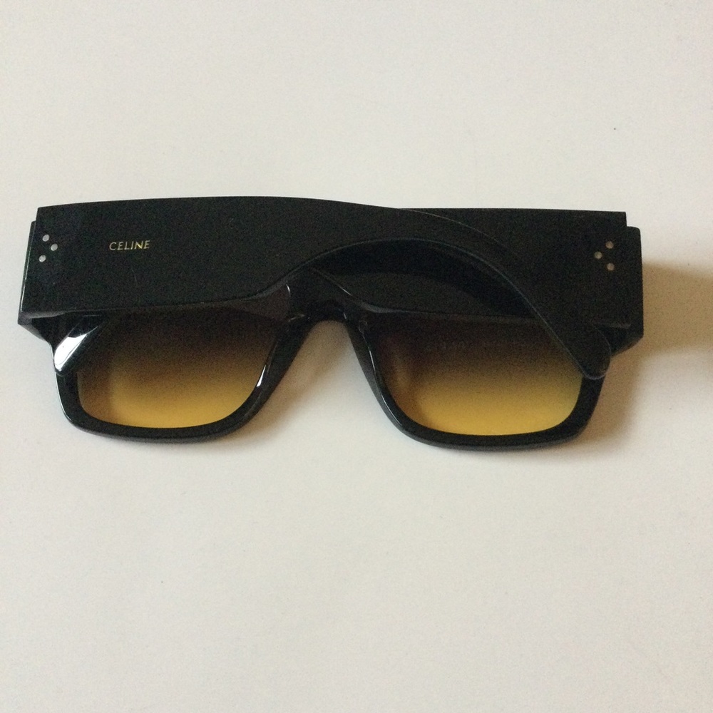CELINE CL4056IN BLACK SUNGLASSES EUC EXCELLENT - Picture 2 of 16